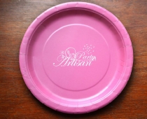 Paper Plate Pink